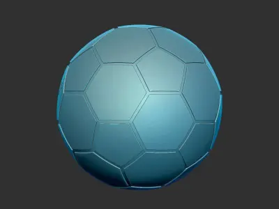 Pele Signed Soccer Ball 3D print model