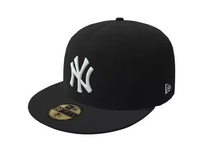 Baseball Cap Low-poly 3D model