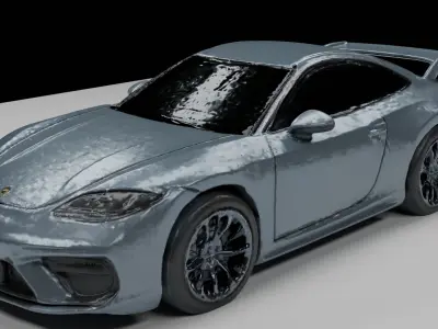 Porsche 911 Fictional 3D model