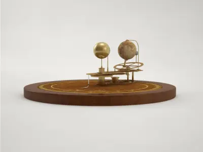 Pro - Decorative Object Orrery 3D model