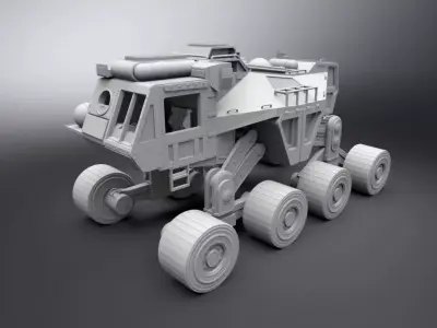 Jordans Daihotai Tractor Scale model   3D print model