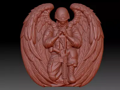 Soldier 3D print model