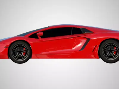 Sport car 3D model