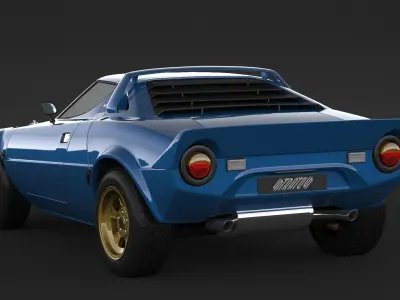 Lancia Stratos HF 3D model