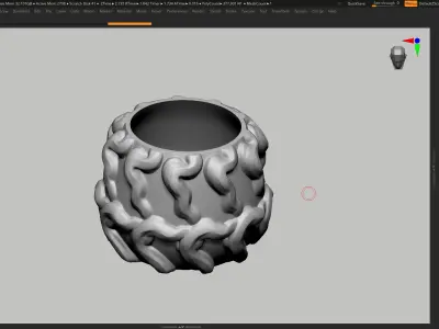 vase 3d print 554  3D print model