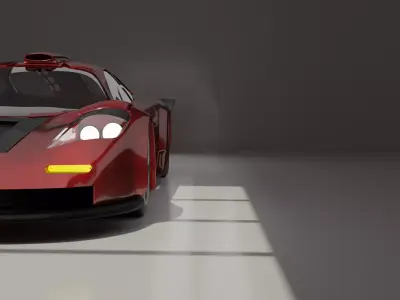 Mclaren F1 GT 1997 3D model