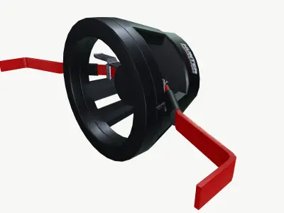 Wheel Aligner 3D model