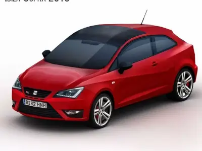 SEAT Ibiza Cupra 2013 3D model
