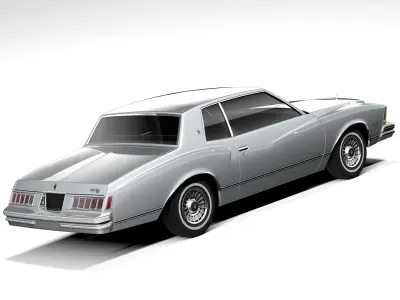 Chevrolet Monte Carlo 1978 3D model