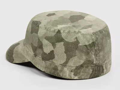 -Military Hat- 3D model