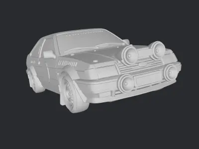 road car1 3D print model