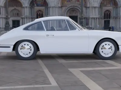 Porsche 911 1968 3D model