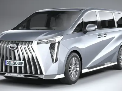 GAC Trumpchi M8 2023 3D model