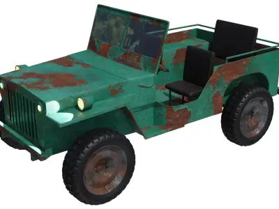 Jeep Willys 3D model