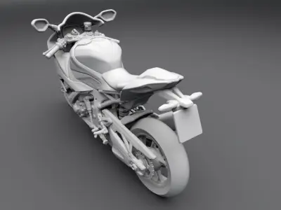 Sbike small scale model 3D print model