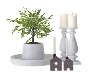 Accessories set 12 3D model