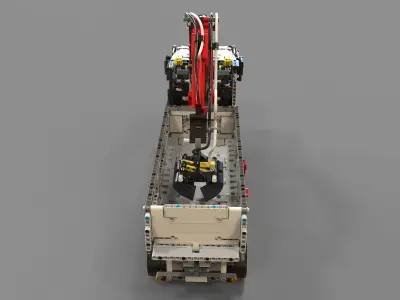 Lego truck 3D model