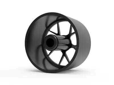BBS RI-D wheel 3d print model 3D print model