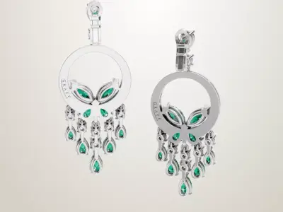 Graff earring 3D print model