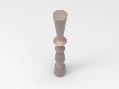 Beq Vase Low-poly 3D model