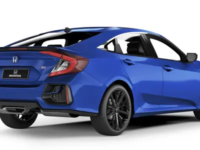 Honda Civic  Sedan Si 2020 3D model