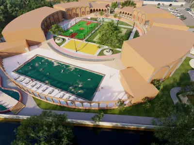 sport center 3D model