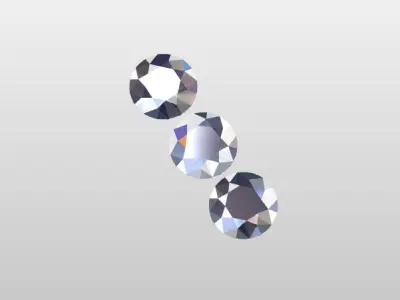 Man sport silver ring 3D print model