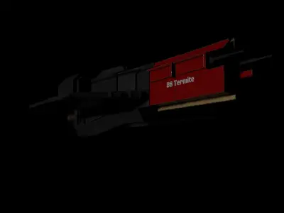 Sci-Fi Space Ship  Free 3D model