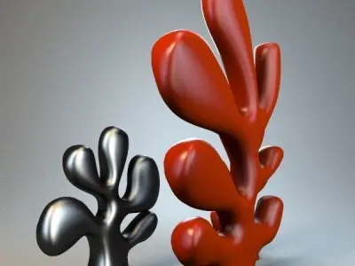 Cactus P coral 3D print model