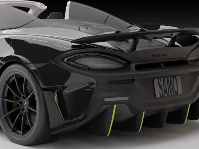 McLaren 600LT Spider 3D model
