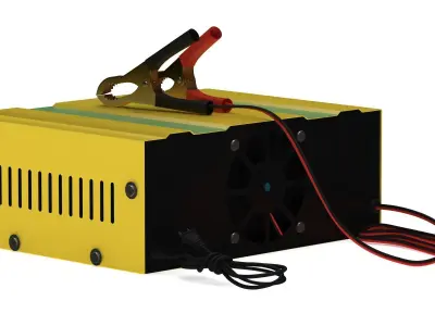 Garage Intelligent Battery Charger 3D model
