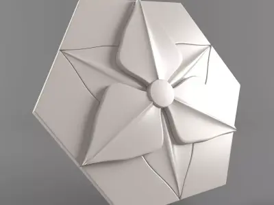 Decorative plaster - 03 Free 3D model
