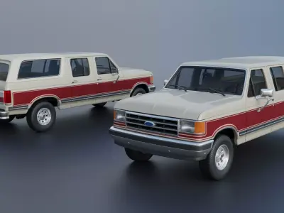 Bronco Centurion Classic C-150 1987 3D print model