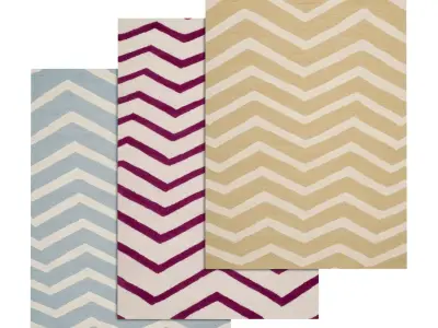 Rug Set 2324 3D model