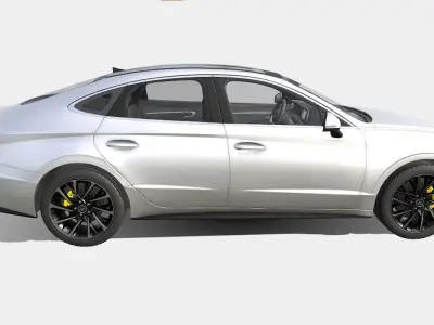 Hyundai Sonata 2020 3D model