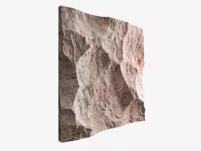 18-RockPanel rock texture 3D model