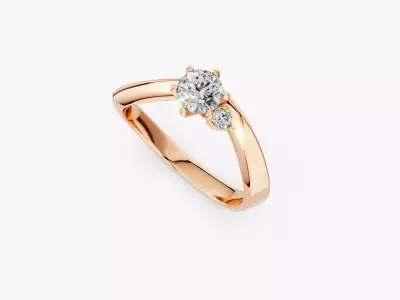ENGAGEMENTRING RJ01 3D print model