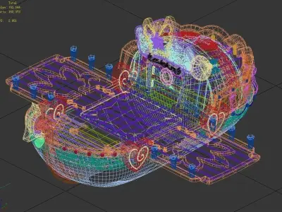 Game main city - Funabashi 03 3D model