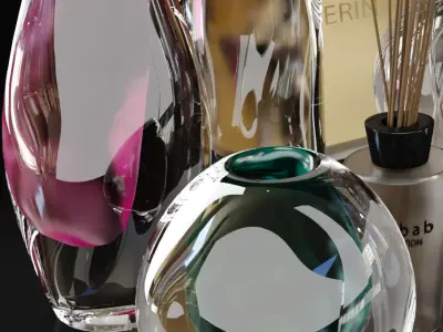 Set of luxury decor 23 3D model