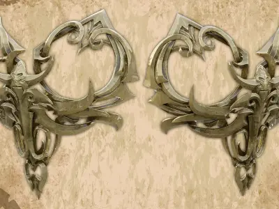 Breast Armor Ancient 3D model