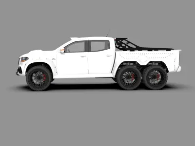 Mercedes-Benz X-Class 6x6 3D model