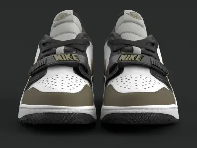 Air Jordan Legacy 312 Low Medium Olive  3D model