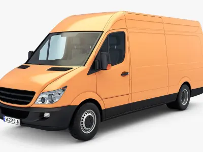 Van Cargo v 2 3D model