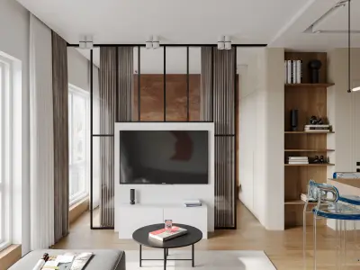 Modern apartment interior 52 3D model