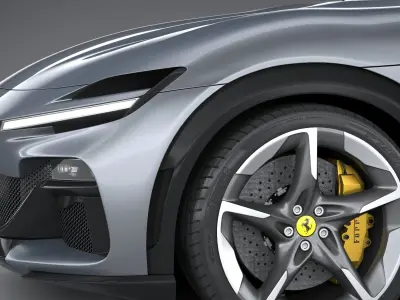 Ferrari Purosangue 2023 3D model