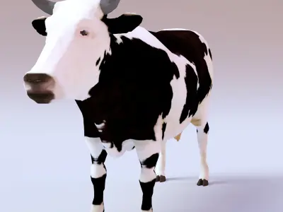 cow 3d 3D model
