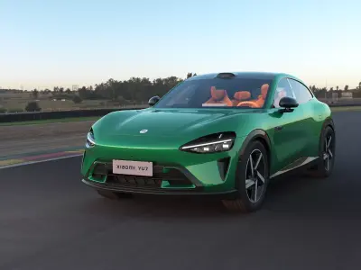 2026 Xiaomi YU7 with interior 3D model