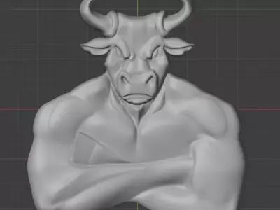 Bull CNC 3D Print  3D print model