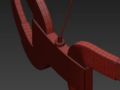Chandelier pendant light 3D model