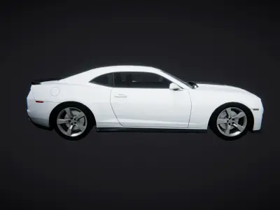 Car Muscle Coupe 02 3D model